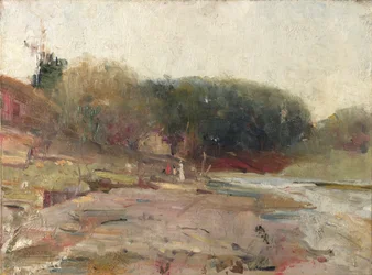 Na řece Yarra, poblíž Heidelbergu, Victoria